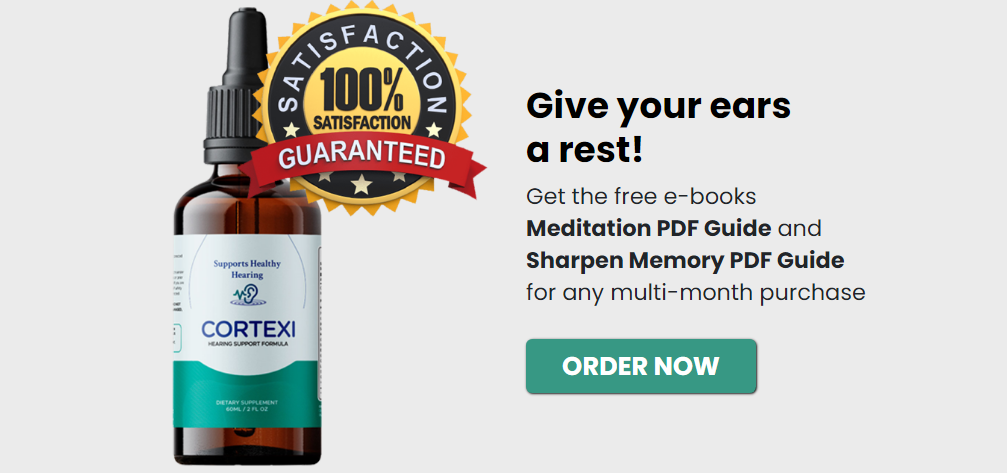 100% Natural Formula Expressly Designed to Support Healthy Hearing and Mental Sharpness Well Into Your Golden Years.